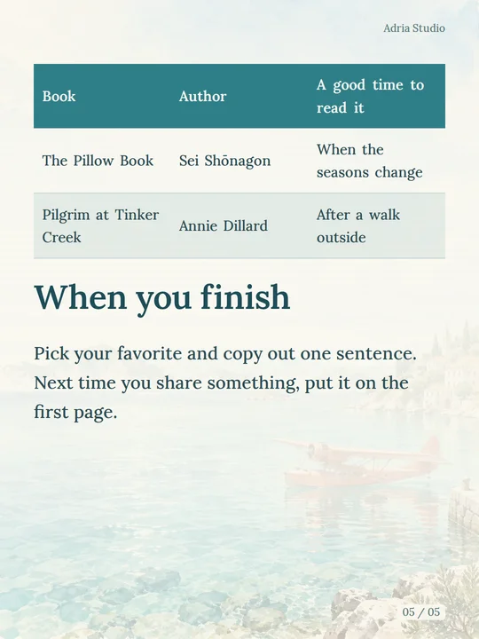 Example image post made with Adria Studio: Page 5