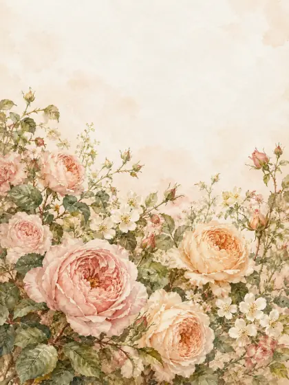 Cover painting of the Rose Letter theme